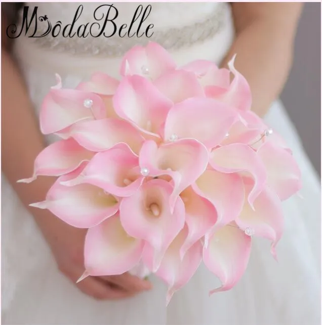 Modabelle свадьба в западном стиле букет для невесты хрустальные цветы Свадебные букеты водопад Брошь Buque De Noiva искусственный - Цвет: Bridesmaid Bouquet