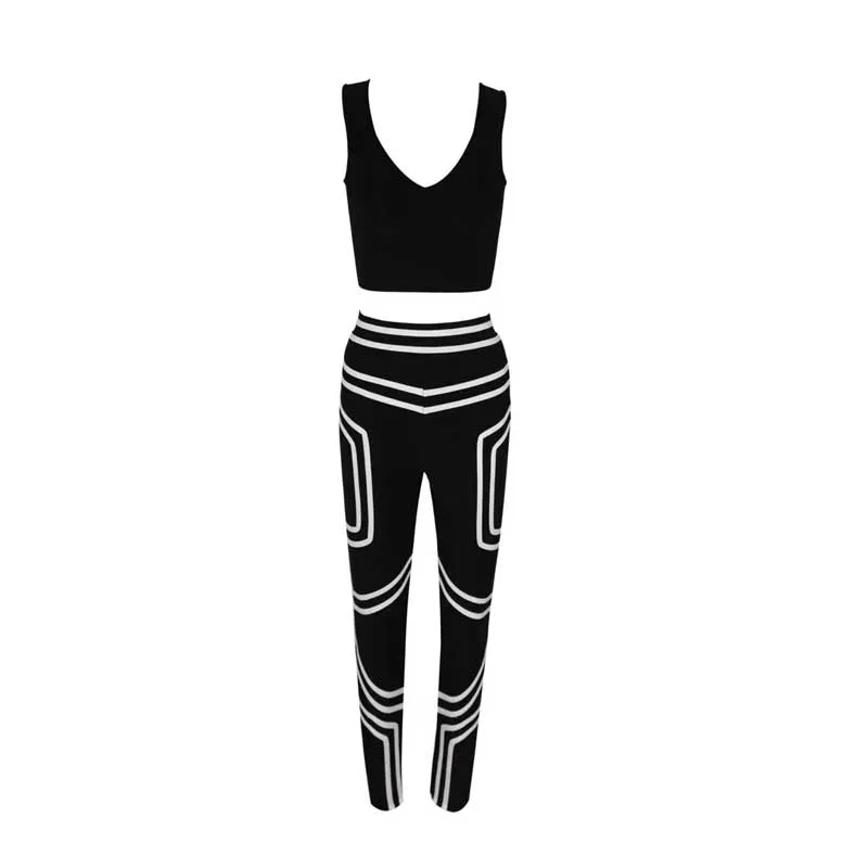 Autunno Body 2 Pagliaccetti Sera Primavera 2019 Abbigliamento Donne Set Delle Nero Del Sexy All'ingrosso Rayon E Pezzo Bodycon Somma Inverno Bretella Partito Di Della IwzRAwq0