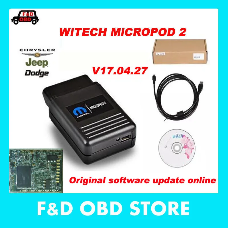 Prix pour 2017 Limitée Witech Micropod2 Dernière V17.04.27 pour Chrysler/dodge/jeep/fiat Diagnostic Outil Micropod Ii D'origine En Ligne mise à jour Prix pour 2017 Limitée Witech Micropod2 Dernière V17.04.27 pour Chrysler/dodge/jeep/fiat Diagnostic Outil Micropod Ii D'origine En Ligne mise à jour