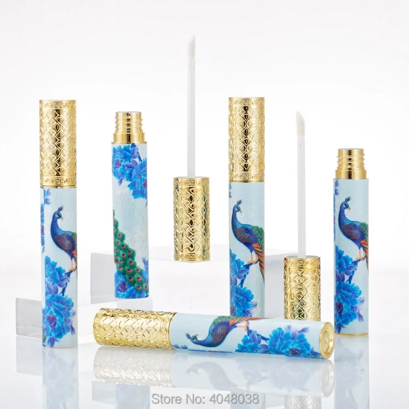 Empty Lip Gloss Tube Container 3D Lipgloss Containers Refillable Bottles Cosmetic Packaging Containers Lip Gloss Tubes (5)