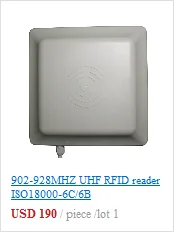 1000 шт./roll H47 UHF RFID 860-960 мГц ISO18000 6C RFID метки стикер