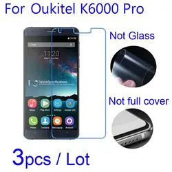 Для Oukitel K6000 Pro/K4000 телефон Аксессуары Экран Защитные гвардии, 3 шт./лот прозрачный/матовый/Nano Взрывозащищенный Защитная Плёнки