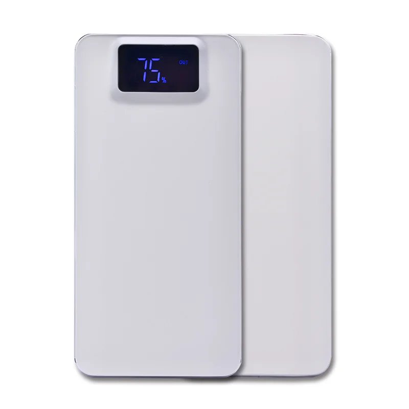 Мощность Bank 20000 мАч Quick Charge Dual USB внешняя Батарея портативный зарядное устройство