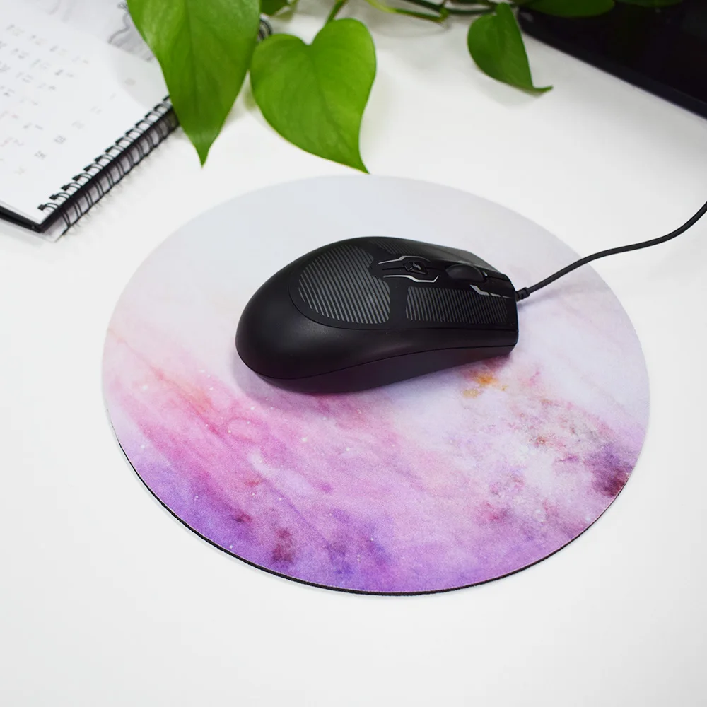 

Circular Mouse Pad with Planet Series Style Rainbow for Moon/Black Moon/Earth/Venus/Mercury/Mars/Jupiter/Pluto/ Circular Mat