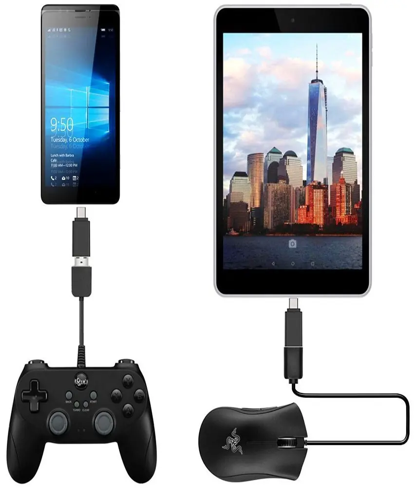 PORTEFEUILLE Type-c To OTG USB 3.0 Cable Adapter Jack Convert For Samsung P20 HUAWEI p20 pro Xiaomi Mi5 Mi6 Matebook for MacBook (20)