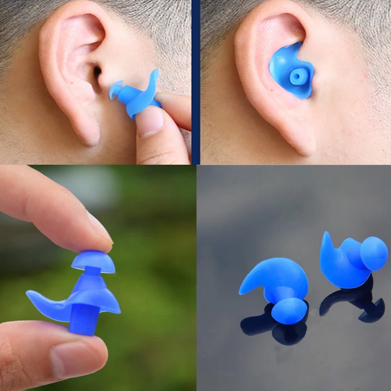 

New Waterproof Swimming Earplugs Professional Silicone Swim Earplugs Adult Swimmers Children Diving Soft Anti-Noise Ear Plug