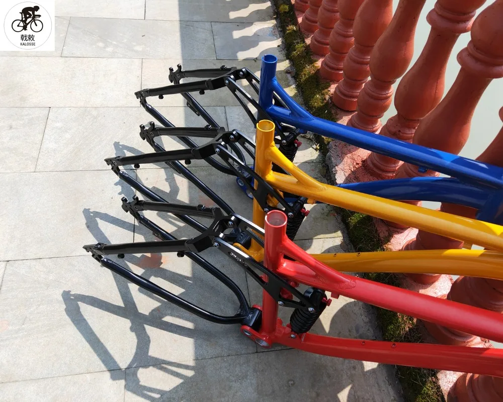 Flash Deal 1-1/8inch  26*17 inch  aluminum alloy  mountain  bike frame ,   DIY colors  full suspension Bicyle bike frame 4