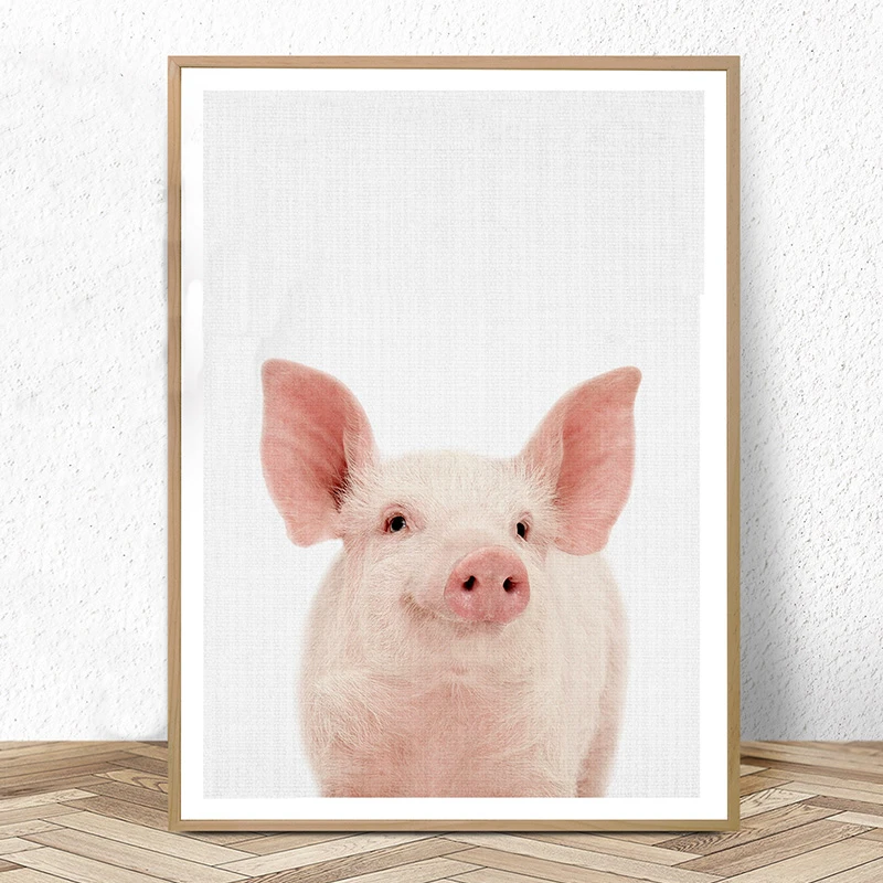 pig nursery decor
