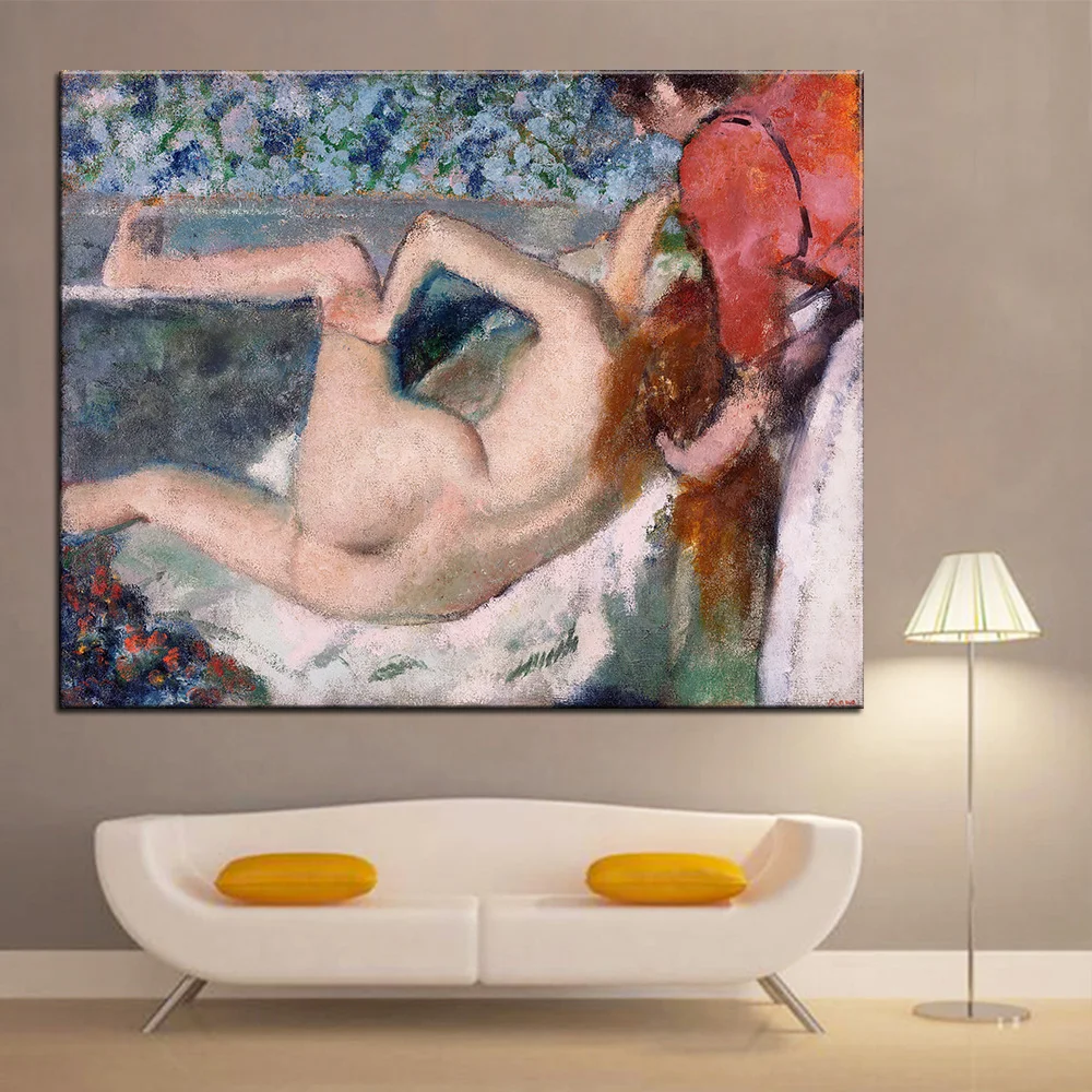 

DP ARTISAN After the Bath Wall painting print on canvas for home decor oil painting arts No framed wall pictures