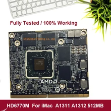 HD6770M HD6770 HD 6770 6770 м 109-C29557-00 Vga Видео Графика карты Для iMac A1311 A1312 2011 2010 512MB 216-0810001 661-5945