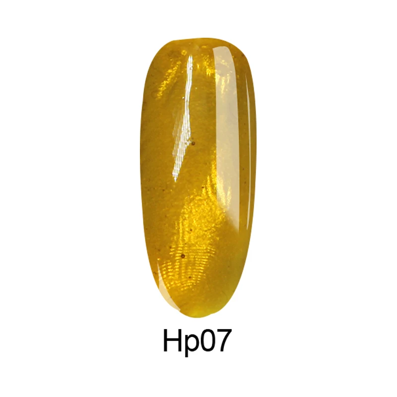 УФ-Цветной Гель-лак для ногтей желе гель кристаллический янтарь витраж перманент лак для ногтей - Цвет: HP07