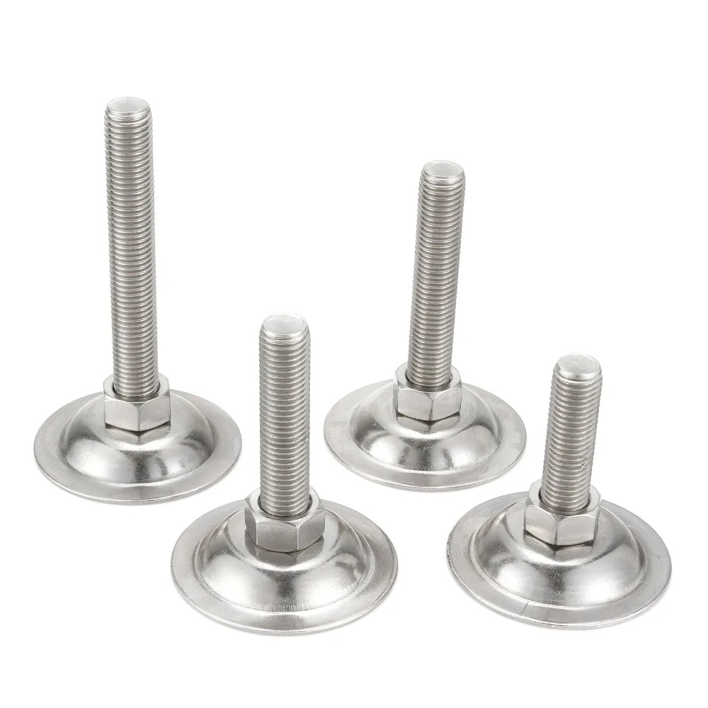 5pcs/set Stainless steel foot cup screws M10*80/100/120/150 mm Anchor bolts screw in Bolts from
