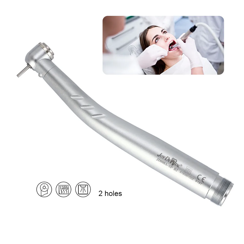 

NSK style Dental E-generator integrated LED High Speed Standard Push Button 3 Spray Handpiece Dentist Tools JD008A-SP B2