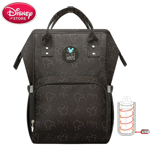 Disney Diaper Bag Backpack Mummy Minnie Mickey Big Capacity Travel Oxford Feeding Baby Handbag - Цвет: DS-0602