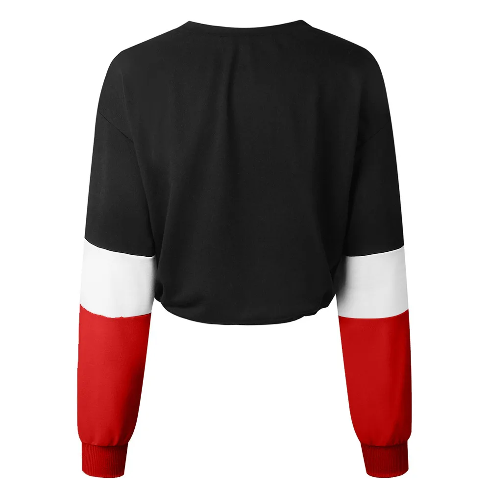 Свободная Женская Весенняя и зимняя спортивная рубашка свободного покроя с длинным рукавом, Свободный пуловер, удобный теплый топ