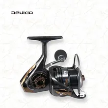 DEUKIO Рыболовная катушка HS2000 3000 высокоскоростная 5+ 1BB 7,1: 1 Передаточное отношение рыболовное колесо двойная чашка черная леска круглая