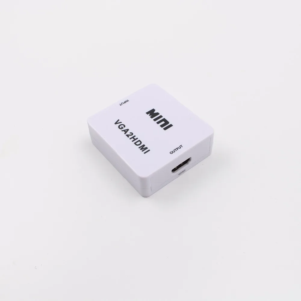 HD видео конвертер 1080P DC 5V Аудио VGA в HDMI HDTV адаптер с для камеры Display|vga to|vga to hdmivga audio