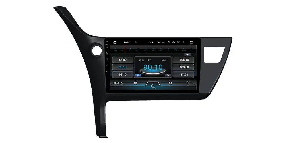 ZaiXi IPS Android 2 DIN Car DVD GPS For Toyota Corolla 2017~2019 Navigation multimedia player HD Screen Stereo radio WiFi system 7
