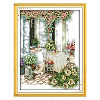 

Wholesale Needlework,Stitch,11CT 14CT Cross Stitch,Sets For Embroidery Kits,Summer afternoon (2) Counted Cross-Stitching