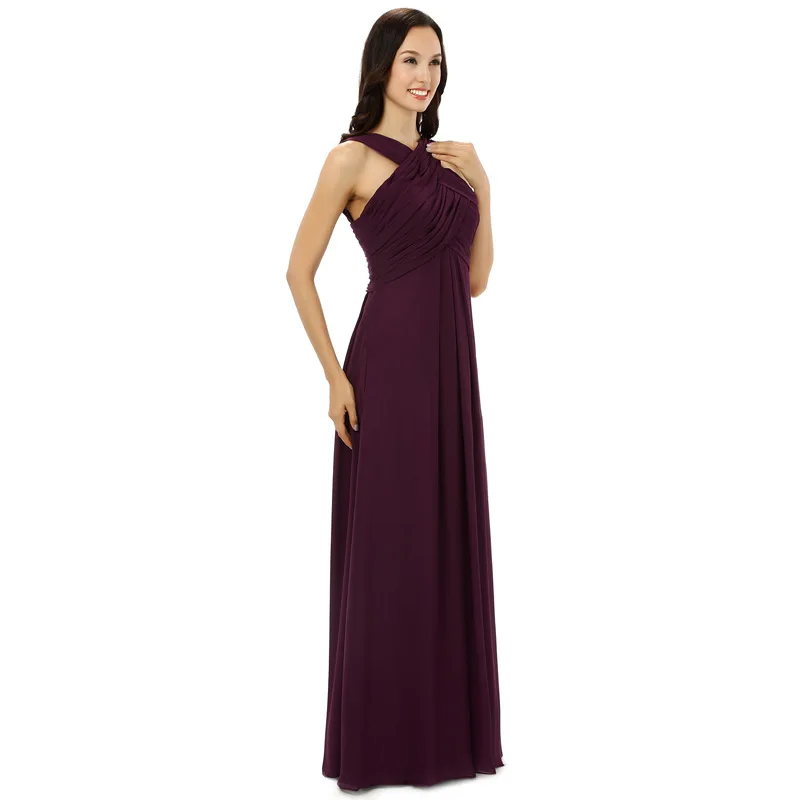 Новое поступление шифоновое длинное платье подружки невесты es 2019 Robe demoiselle d'honneur Vestidos madrinha de casamento платье подружки невесты
