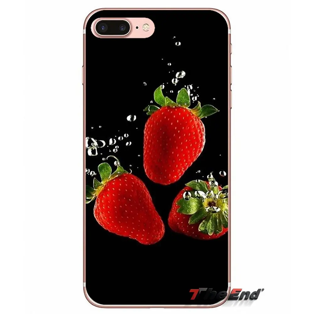 Клубничный мягкий чехол из ТПУ для мобильного телефона Xiaomi mi6 mi 6 A1 Max x 2 5X 6X Red
