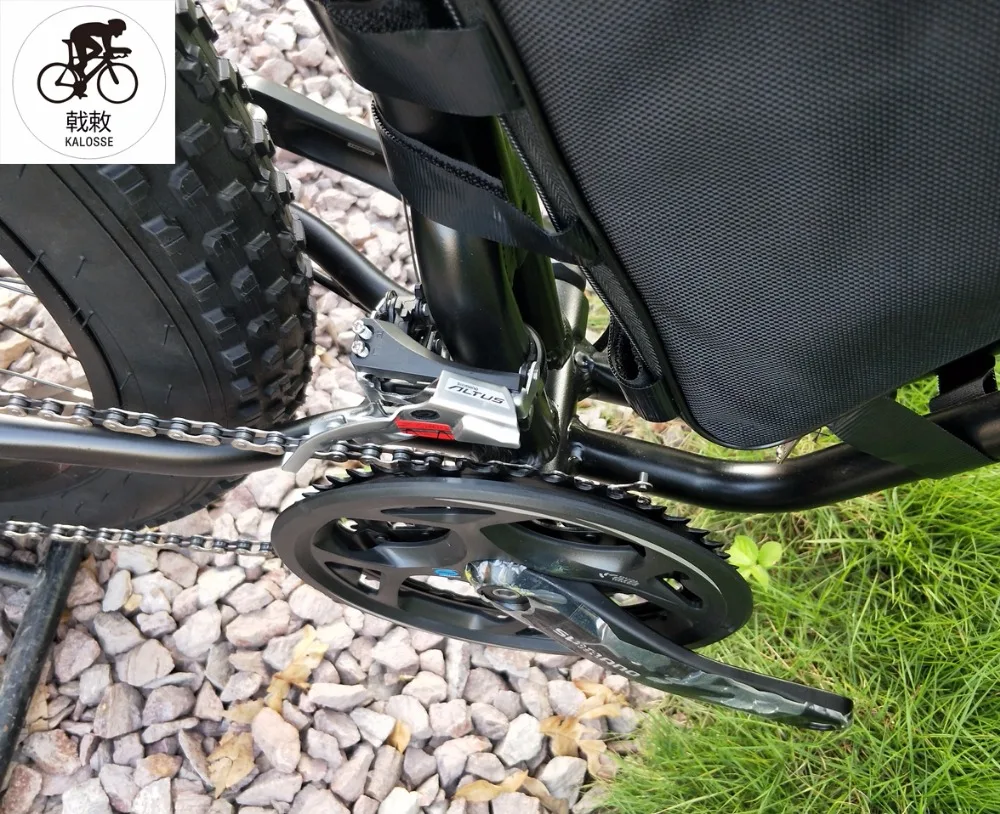 Flash Deal Kalosse  27 speed  Microshift  electric mountain bicycle  60V 2000W  Hydraulic brakes   electric snow bike 5