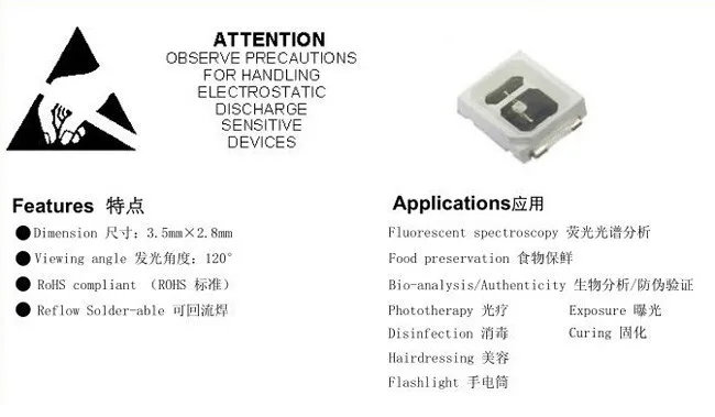380nm UV LED 1