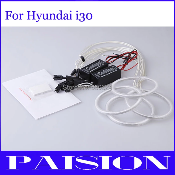 

Ultra Bright Car CCFL Angel Eyes Halo Rings HeadLight Kit for Hyundai i30 08-11