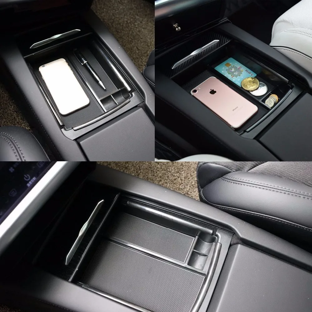 

Tesla Model X Model S Center Console Organizer Armrest Storage Box Holder Container Glove Pallet For Tesla Modle X S