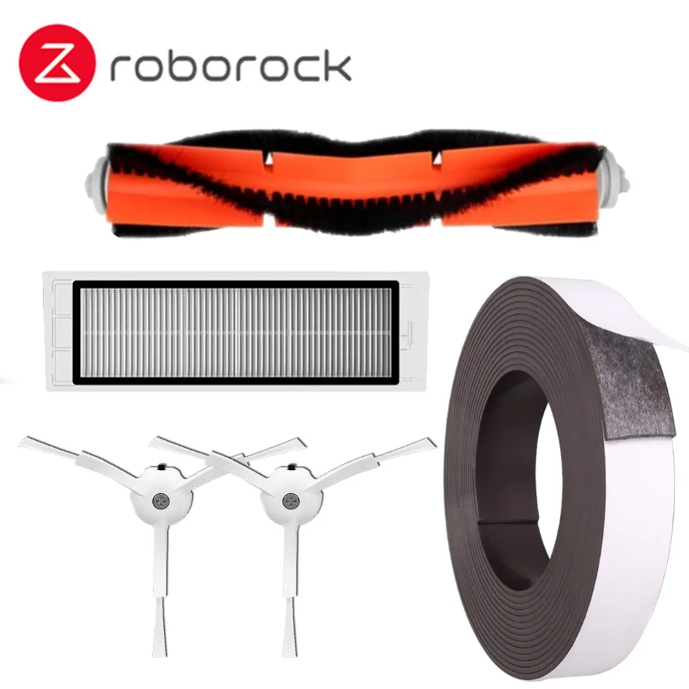 

Suitable for Xiaomi Roborock S50 S51 Robot Vacuum Cleaner Spare Parts Kits side brush main brush Hepa filter Virtual wall