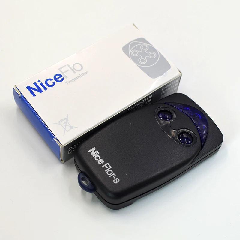 Nice Flor-S gate garage door remote control replacement,NICE FLOR S,FLO4RE,VERY VR,ERA INTI1 Handheld Transmitter good quality