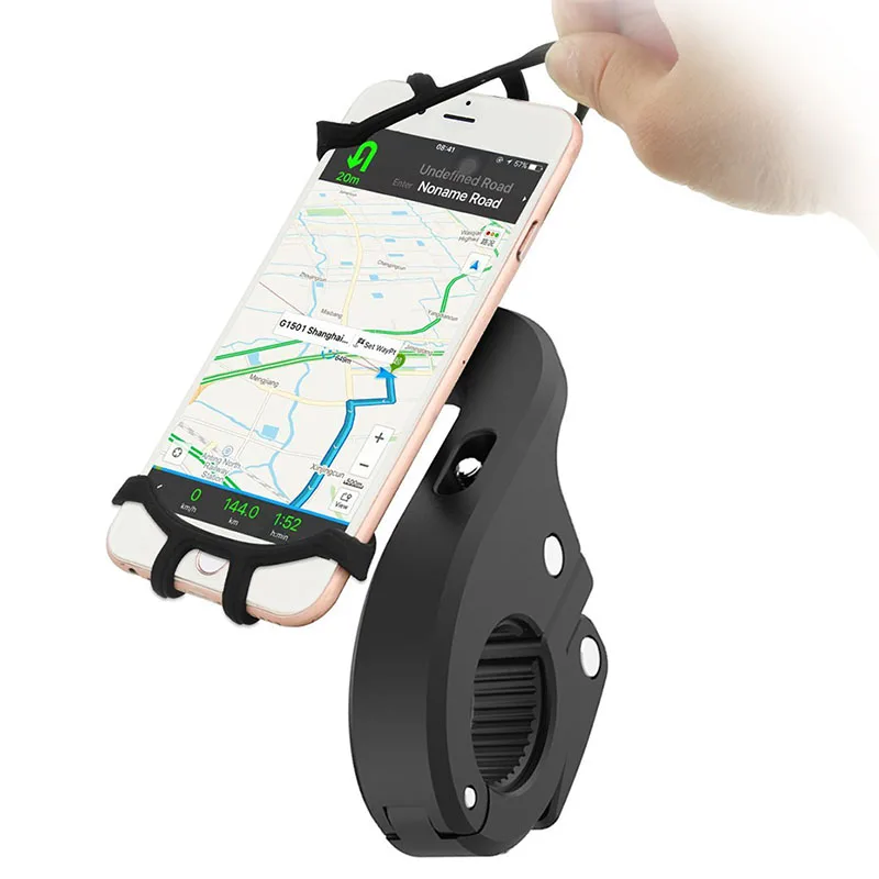 

360 Degree Rotation Bicycle Phone Holder For Iphone X Iphone 8 Smartphone Bike Handlebar Mount Bracket Navigation Stand Holder