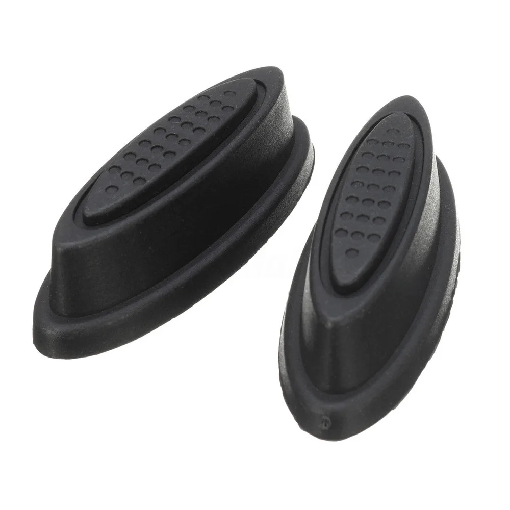 ISKYBOB 2X сменные Пластиковые багажные шпильки для ног черный для любых сумок комплект мода