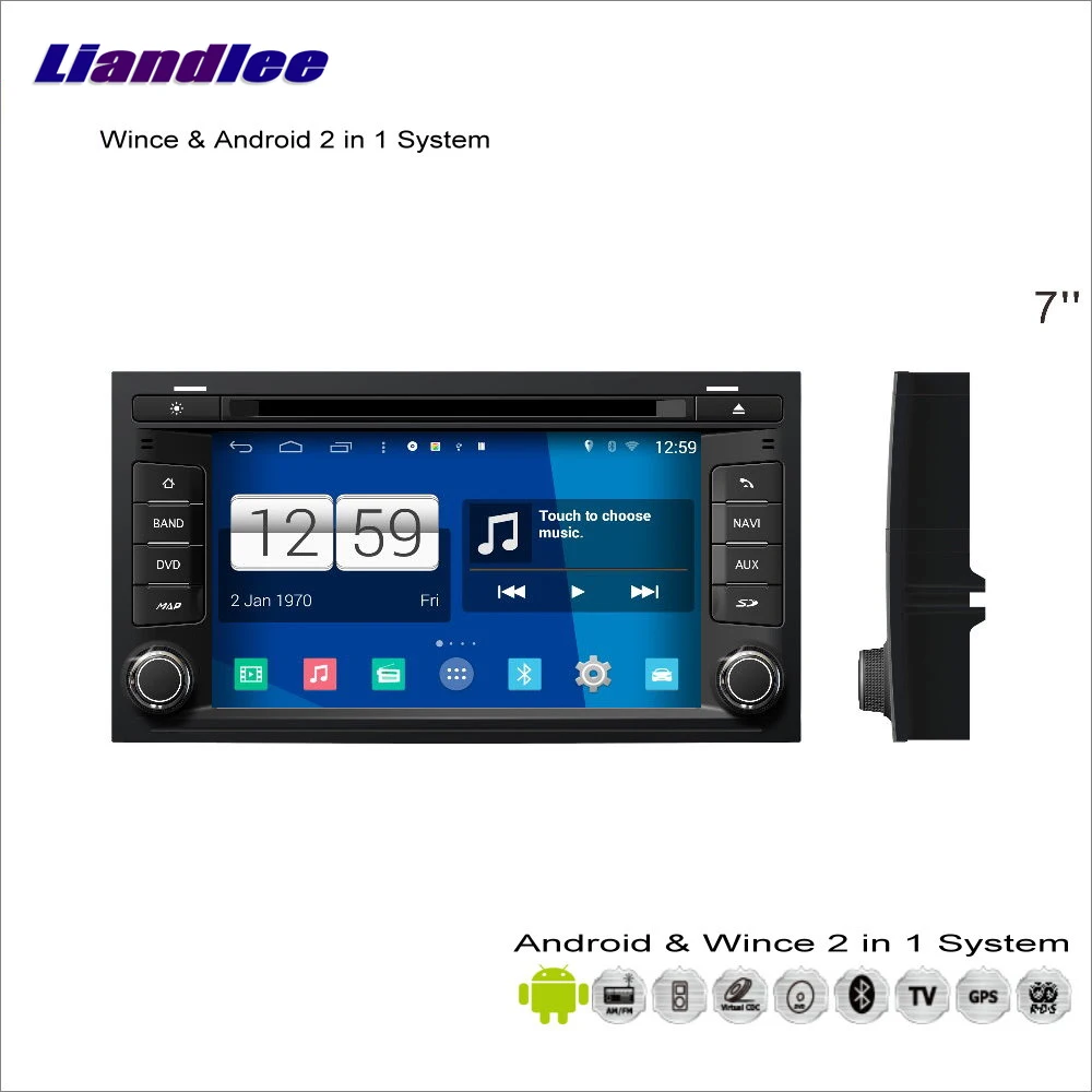 Cheap Liandlee Car Android Multimedia System For SEAT Leon MK3 2012~2014 - Radio CD DVD Player GPS Navigation Audio Video S160 System 2