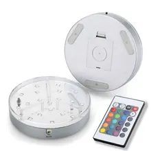 Акция свадебные приглашения Горячая распродажа! 6 дюймов дистанционного Управление светодиодная ваза-светильник, лампа для чтения, светодиодные украшения свет