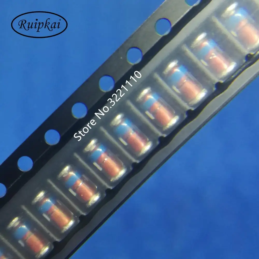 50 шт. ll41 5V1 1 Вт Мощность 5.1 В кремниевой планарной стабилитрон Диоды SMD zm4733a 1n4733