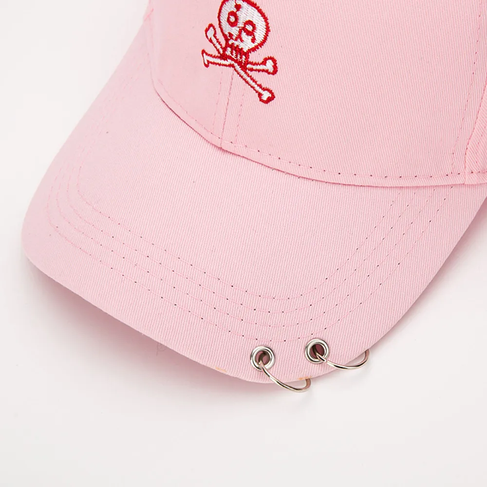 Hip Hop sombrero hombre mujer Unisex Metal bordado ajustable Gorra de béisbol Gorra de Baseball