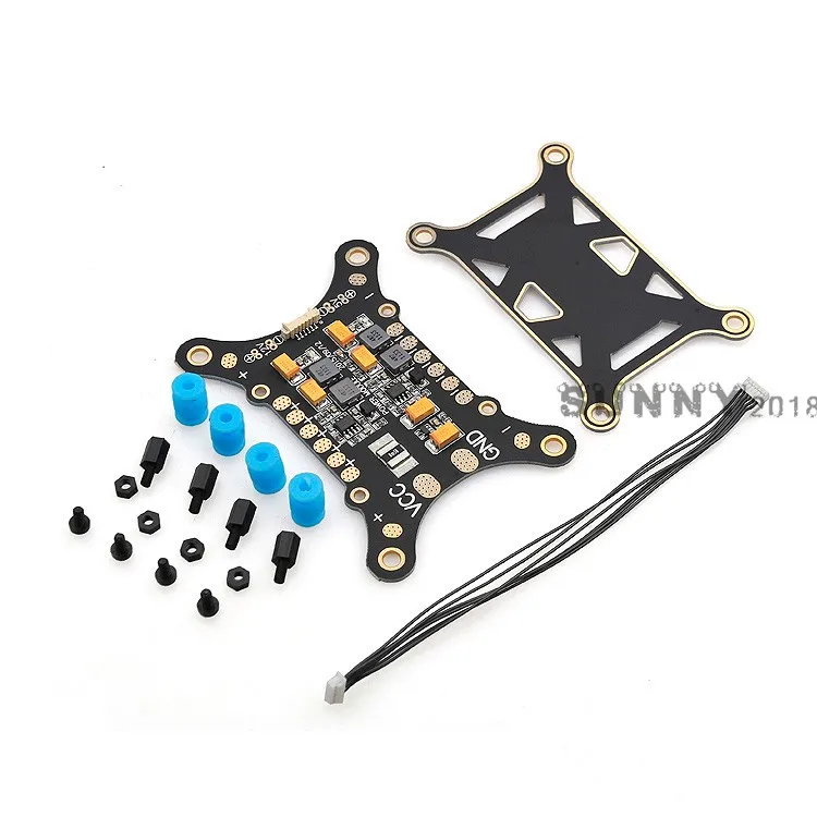 

FTBO Anti Vibration Plate with Integrated Power Model,ESC,PDB,5V 12V BEC pdb board for APM2.5/2.6/2.8&PIXHAWK Flight Controllers