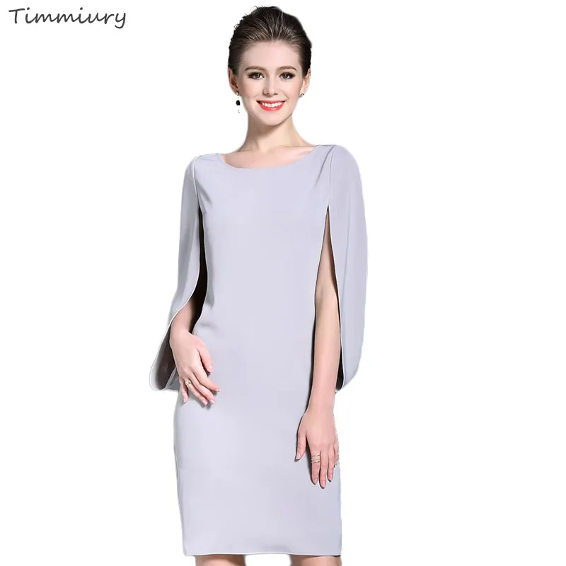 Buy Cheap Timmiury Women Summer Dress Elegant Batwing Sleeve Sexy Party Dresses 2017 Summer Tops O-neck Midi Dress Womens Office Plus Size