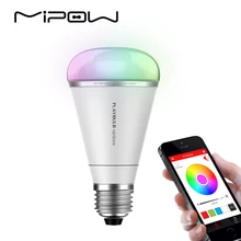 Умный стильный RGB Цвет Изменение светодиодный свет лампы Декоративные разноцветные дистанционное управление MIPOW PlayBulb Радуга 5 Вт E26 E27