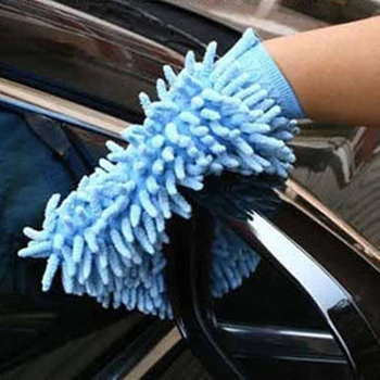 

Car Wash Glove Microfiber Chenille car cleaning cloth chenille cleaning glove Auto Accessories styling