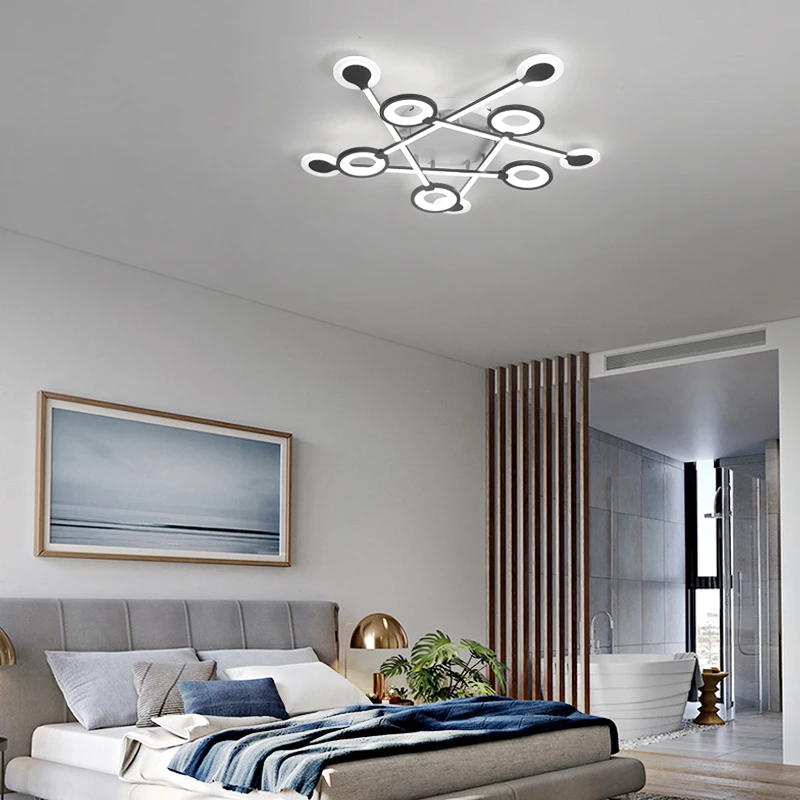 

Modern LED Ceiling Chandelier For Living Room Bedroom Kitchen Lamp Chandeliers Creative Dining Room Home Lighting Fixtures