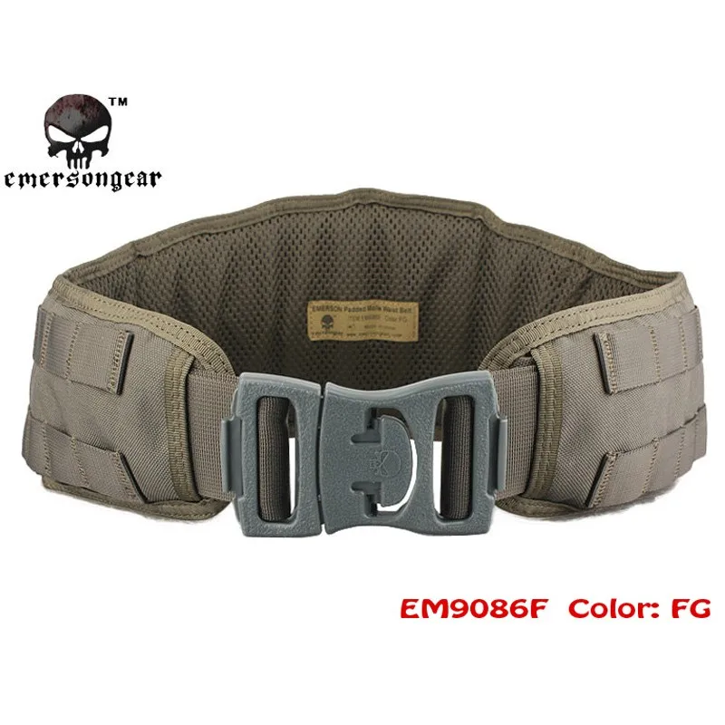 Emerson gear EM9086 Molle мягкий поясной ремень боевое снаряжение страйкбол армейский тактический охотничий пояс