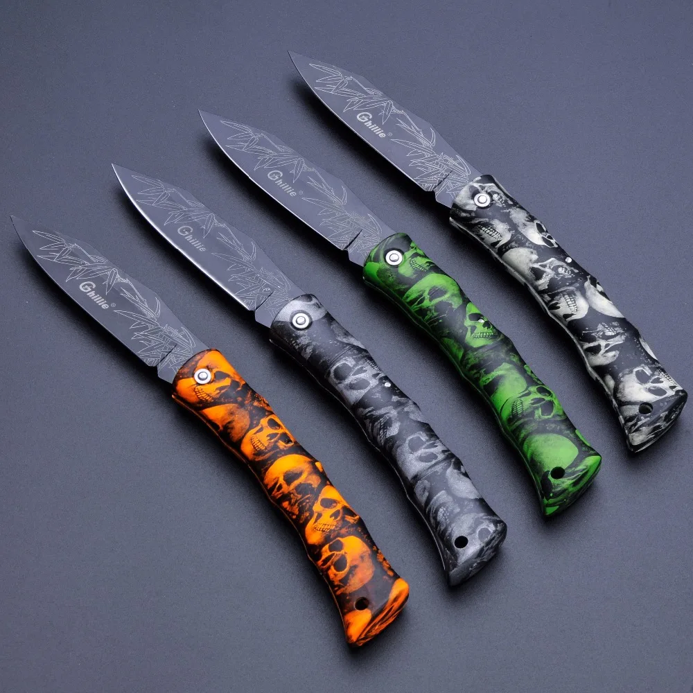Mini plegable cuchillo de bolsillo de supervivencia para acampar de plástico mango fruta cuchillo doble hoja de acero inoxidable portátil al aire libre herramientas Mini plegable cuchillo de bolsillo de supervivencia para acampar de plástico mango fruta cuchillo doble hoja de acero inoxidable portátil al aire libre herramientas