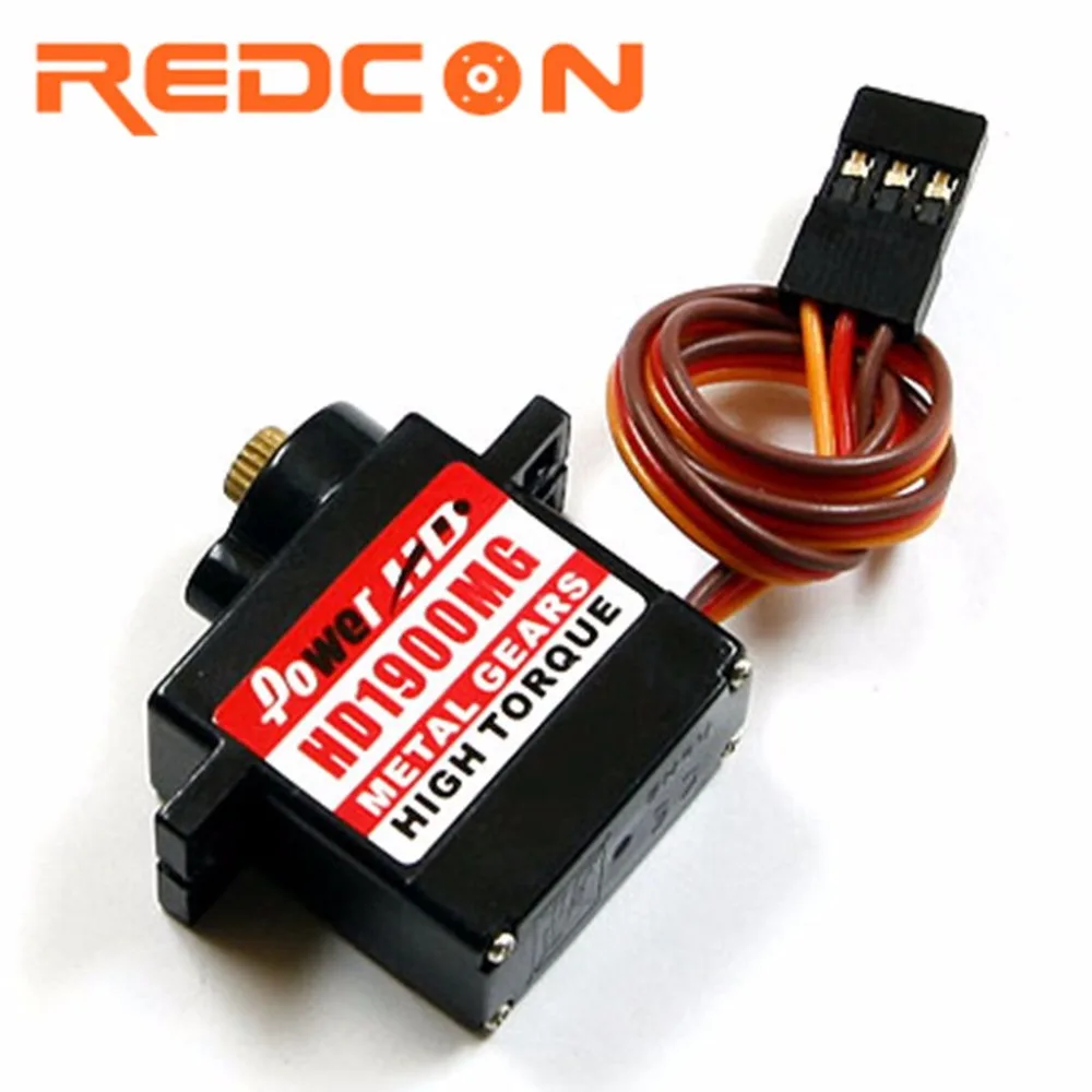 PowerHD 13 г/кг-см/08 сек Metal Gear Micro Servo HD-1900MG | Игрушки и хобби