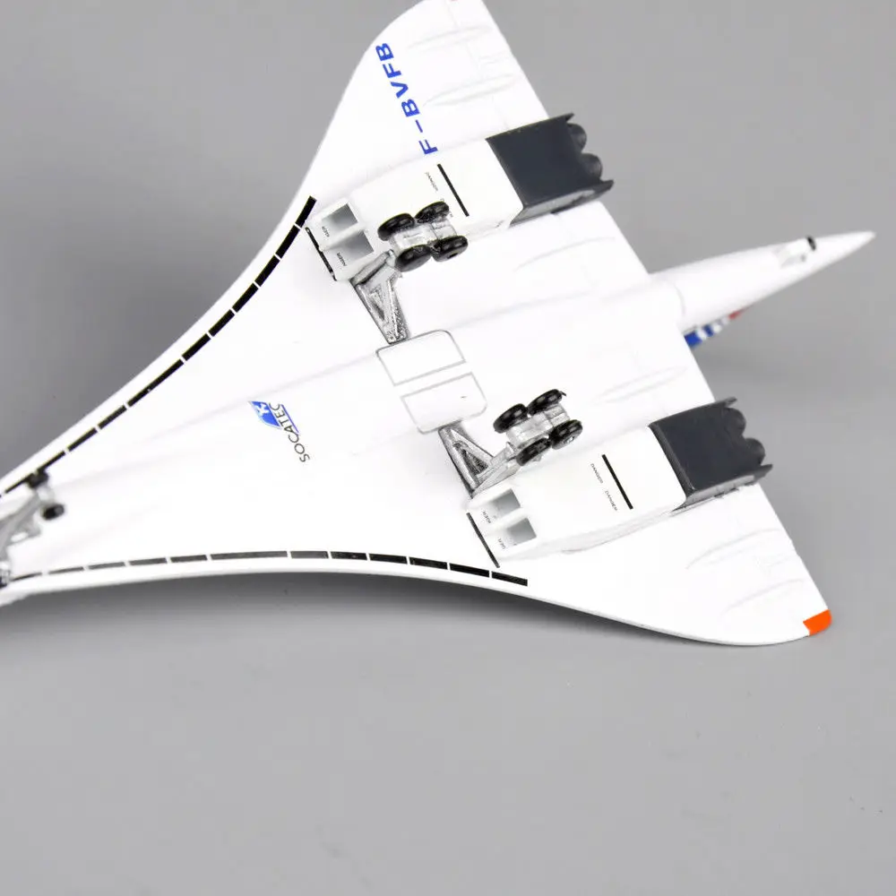 Cheap Toys Airliner Model 1:400 Alloy Collectible Display Toy Concorde Air France 1976-2003 Airplane Model Collection Kids Toys