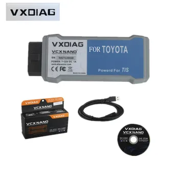 

VXDIAG VCX NANO for TOYOTA TIS Compatible with SAE J2534 VXDIAG for TOYOTA Scan Tool