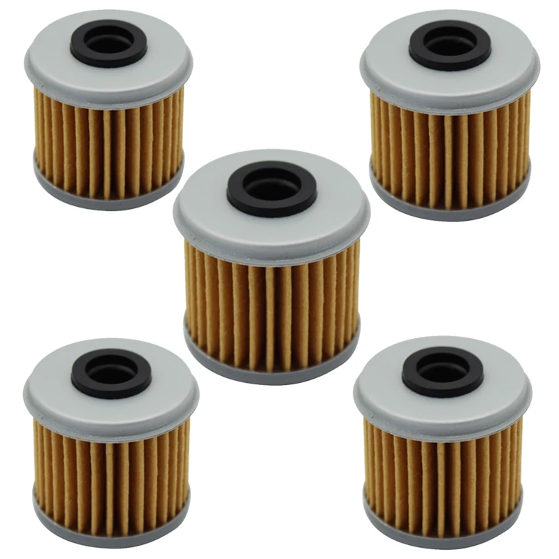 

5pcs Cyleto Oil Filter For Honda CRF150 F CRF150F CRF150R CRF250 R CRF250R CRF250X CRF450 R CRF450R CRF450X