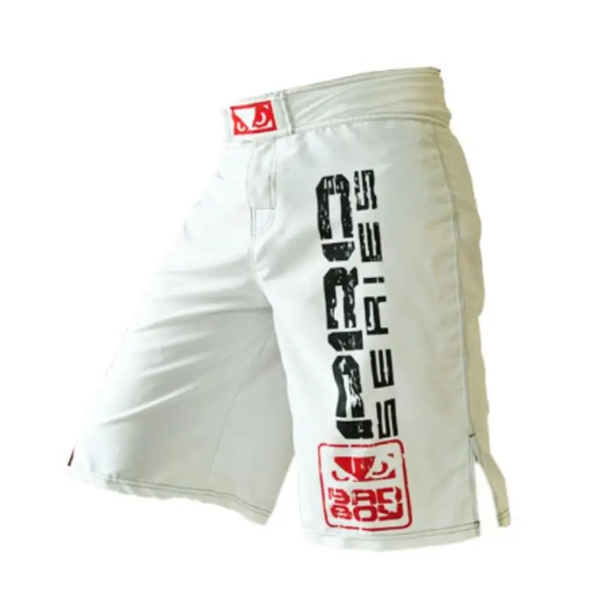 SUOTF Black White Tiger Muay Thai shorts Boxing MMA fitness training pants boxing shorts cheap mma shorts kickboxing shorts mma