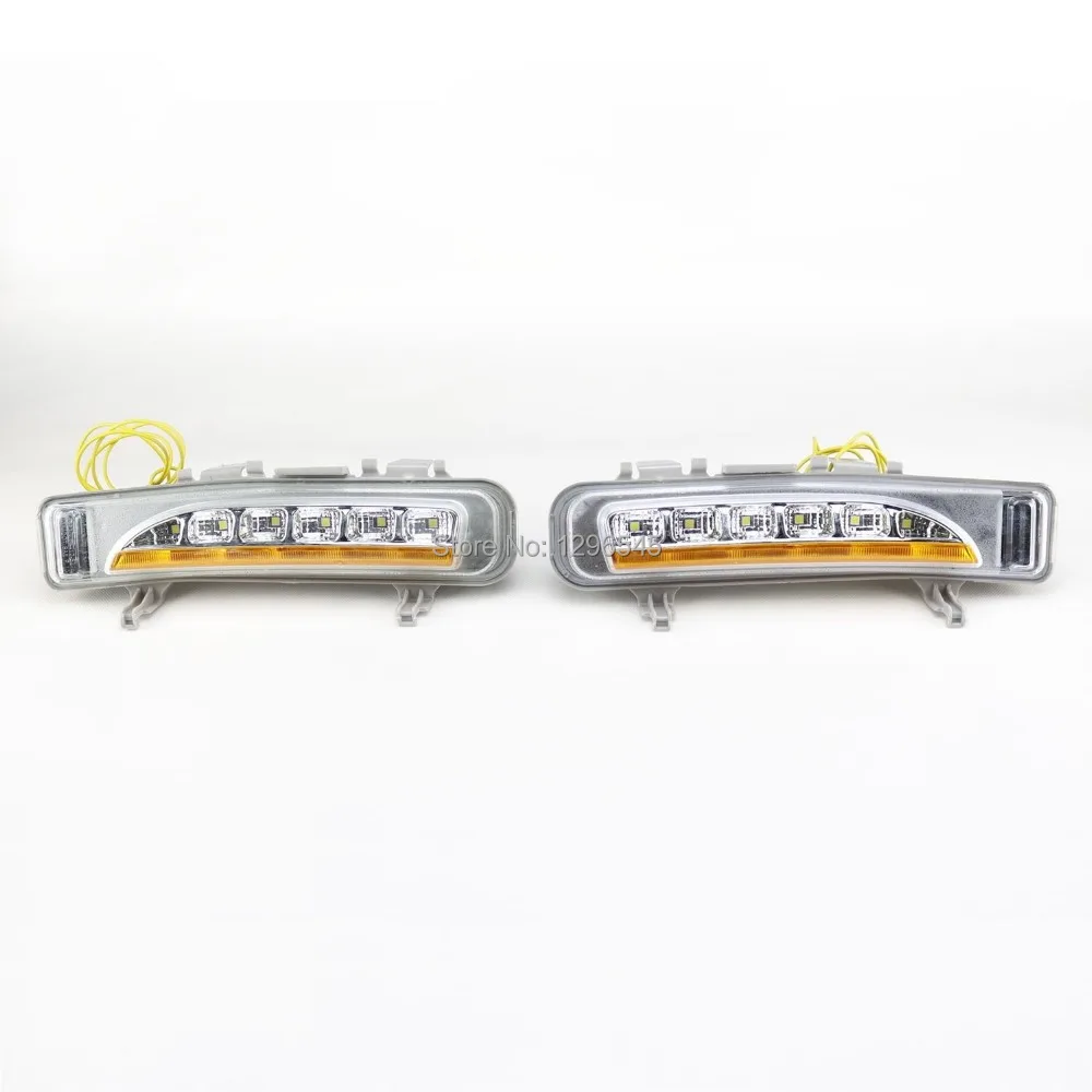 LED Super Bright DRL Daytime Running Driving Light for Ford Edge Turn